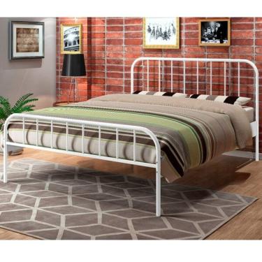 Imagem de Cama Tubular Casal Julia Yescasa Branco