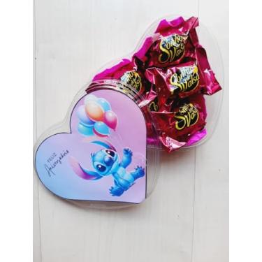Imagem de Caixa Presente Coração com Bombons Sonho de Valsa