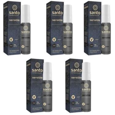 Imagem de KIT 5 sensible Anestesico Dessensibilizante Facilitador - Santo Cosmét