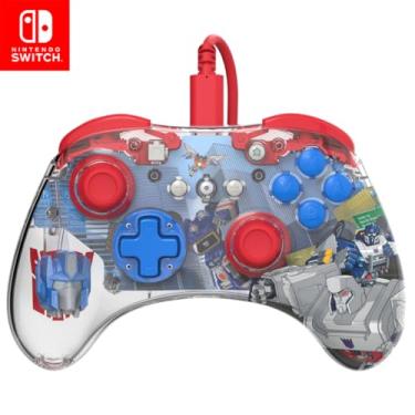 Imagem de PDP REALMz Wired Controller for Nintendo Switch/OLED - Transformers Rise of Beasts: Optimus Prime City Battle