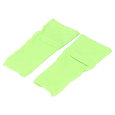 Imagem de Mangas de Caneleiras, Caneleiras de Futebol, Manga Respirável, Suporte para Panturrilha, Proteção Elástica para Futebol para Adultos (XL)