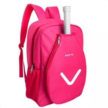 Imagem de Bolsa Mochila Raquete Beach Tênis Squash Usb Raqueteira Mala - Importa