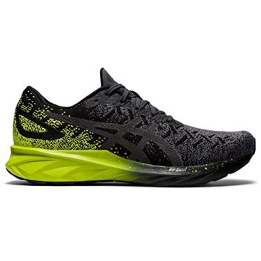 Imagem de Tênis de corrida masculino Dynablast da Asics, Black/Lime Zest, 11