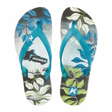 Imagem de Chinelo Kenner Summer Manobra Masculino - Azul e Verde