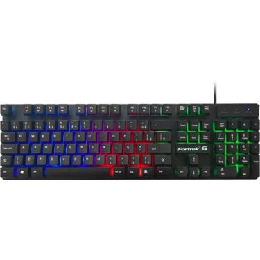Imagem de Teclado Gamer Multimidia Blackfire NEW Preto Fortrek