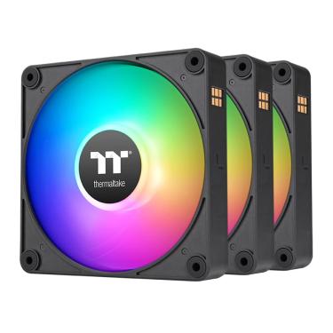 Imagem de Ventilador de resfriamento Thermaltake CT120 ex argb Sync 120 mm, pacote com 3