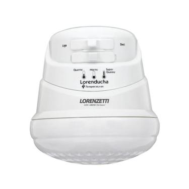 Imagem de Chuveiro Elétrico Lorenzetti Lorenducha 6800W 220V Branco