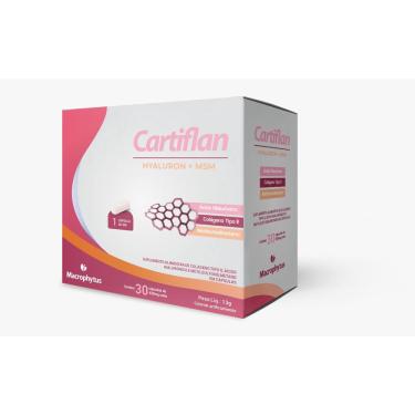 Imagem de Cartiflan Hyaluron 30 cápsulas (Colágeno Tipo ii, msm e Hialurônico) Macrophytus
