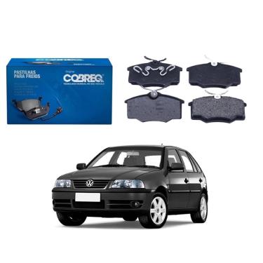 Imagem de Pastilha freio dianteira cobreq original volkswagen gol 1.0 2000 A 2005