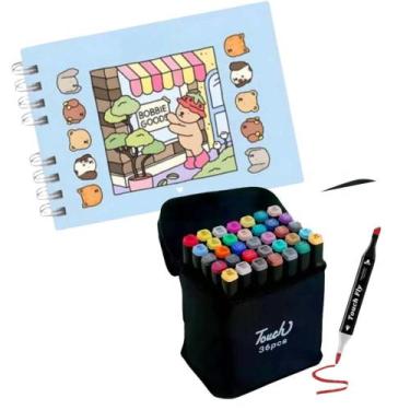 Imagem de Livro De Colorir Bobbie Goods 50 Pág Presente Para Crianças E Adultos 