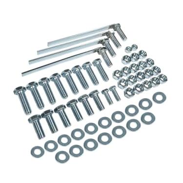 Imagem de Zieichy Kit de parafusos de montagem de arado de neve 7192 compatível com 11-19 Chevy/GM 2500 3500,41489 Fisher Minute Mount