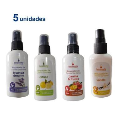 Imagem de Kit 5 Bloqueador de Odor Sanitário Free Coco Neutralizador Cheiro N2 d