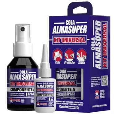 Imagem de ALMASUPER KIT UNIVERSAL AB 70ml - ALMATA QUIMICA