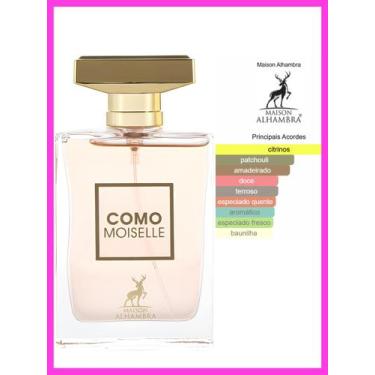 Imagem de Perfume Árabe Feminino Como Moiselle Maison Alhambra 100ml Original  I
