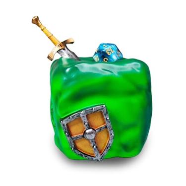 Imagem de DND Dice Jail Gelatinous Cube, Dice Jail Prison, Time Out Gelatinous Cube, Punish Your Polyhedric Dice, D&D, Dungeon Master, Dungeons and Dragons.