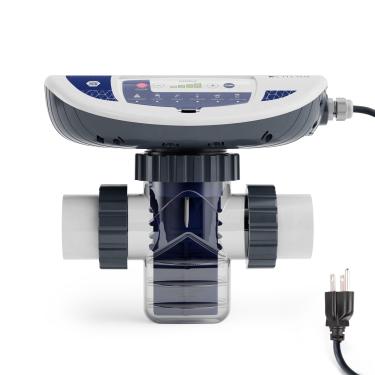 Imagem de APX Performance Gerador De Cloro Salino Plug-In E-Chlor Para Piscinas De Até 32.000 Galões No Máximo, Garantia Do Fabricante De 3 Anos, Fácil Instalação