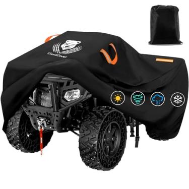 Imagem de ClawsCover Capas para quadriciclo resistentes à prova d'água ao ar livre 3GG 256.5 cm tecido Oxford 420D Quad ATC 4 Wheeler capa acessórios para todos os climas proteção UV para Kawasaki Yamaha Suzuki
