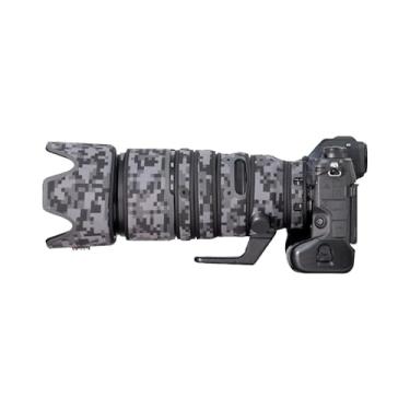 Imagem de Capa de lente para Nikon Z 100-400 mm F/4.5-5.6 VR S capa de proteção de lente de câmera camuflagem (cor #camuflagem digital - à prova d'água) capa de chuva
