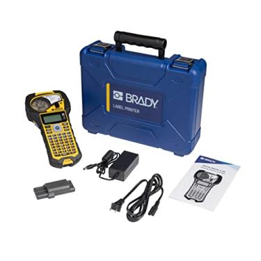 Imagem de Brady Kit de impressora de etiquetas portátil M210 (M210-KIT), amarelo/preto