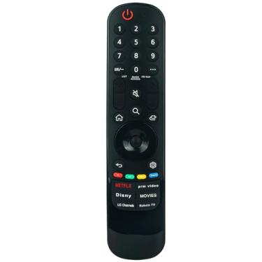 Imagem de MR23GA Controle remoto de substituição infravermelho aplicável para LG TV OLED88Z2PUA OLED55B3PUA OLED48C3PUA OLED55G3PUA OLED77Z2PUA OLED65C3PUA OLED83G3PUA OLED42C3PUA OLED77B3PUA OLED83C3PUA