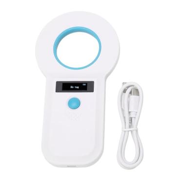 Imagem de Leitor de Cartão Animal Eficiente do Varredor do Microchip Identificação do Animal de Estimação Com Função de Armazenamento para Animais de Estimação
