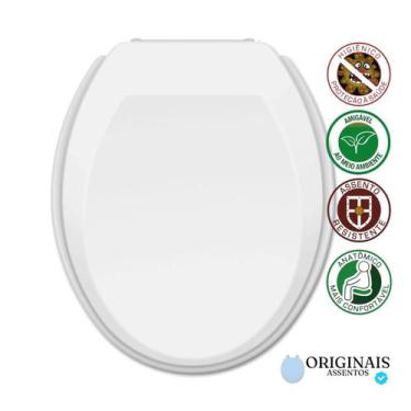 Imagem de Tampa de vaso Universal em PP modelo Prime fechamento convencional - T