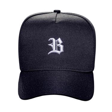 Imagem de Boné BLCK Brasil Aba Curva Snapback Básico Minilogo B Branco-Masculino