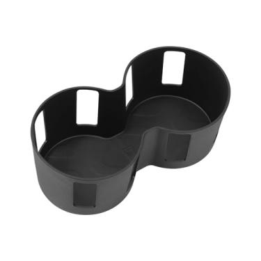 Imagem de smabee Suporte de copo para console central para Honda Prologue EV/Acura ZDX 2025 2024 Acessórios TPE Suporte de bebidas organizador de caixa interior de carro preto