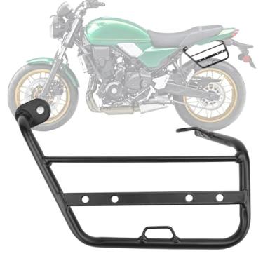 Imagem de Rack traseiro de motocicleta adequado para Z650RS 2022-2024, bagageiro Z650RS 2022-2024, porta-bagagens traseiro de motocicleta, instalação simples (esquerda 51131505869)
