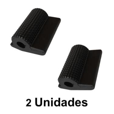 Imagem de Protetor Calçado Tenis Borracha Pedal Cambio Trocador De Marcha Moto M