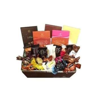 Imagem de Cesta de Chocolate Cacau Show para Presente 25 Itens+ Coração voce é Especial