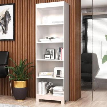 Imagem de Estante Livreiro Montreal Móveis Sul, Branco