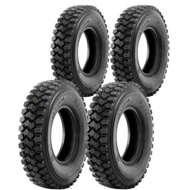 Imagem de Kit 4 Pneus 10.00R20 Borrachudo Misto 18 Lonas 149/146K D911 Dplus