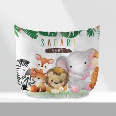 Imagem de Travesseiro para Bebê Anatômico Anti Refluxo Safari Baby - Mega Loja d