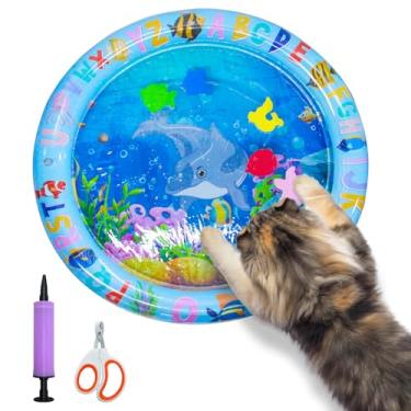 Imagem de eirix Tapete inflável para animais de estimação – Tapete sensorial interativo para gatos