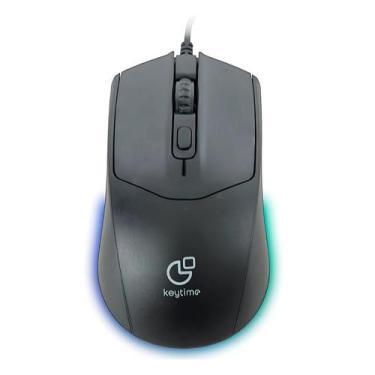 Imagem de Mouse Keytime Vanguard RGB 2400DPI USB2.0 Preto - KYT00005