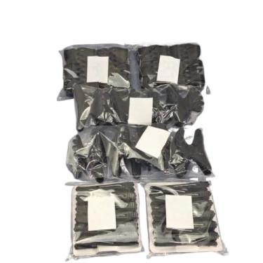 Imagem de kit 60 acessórios de piranha bico de pato presilha salão tridente prendedor de cabelo (Preto)