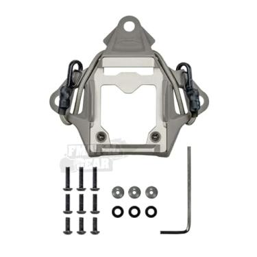 Imagem de FMATAL GEAR Suporte para câmera esportiva FMA Tactical Helmet NVG Mount Modular Bungee Shroud | para câmera esportiva NVG falsa | Paintball | Acessórios para capacete Airsoft (FG)