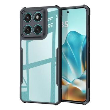 Imagem de Ltezixal Capa compatível com Motorola Edge 60 Fusion, [à prova de quedas] [à prova de suor] [à prova de impressões digitais] Capa protetora para celular à prova de choque para Motorola Edge 60 Fusion