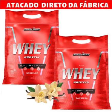 Imagem de Kit 2x Nutri Whey Protein Integralmédica 900g - inegralmedica, Baunilh