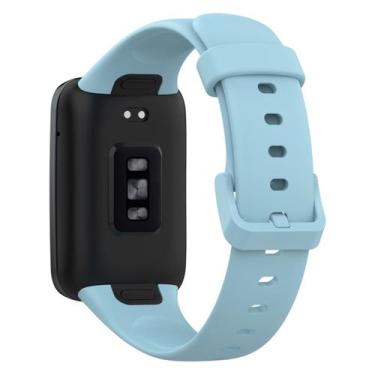 Imagem de Pulseiras de silicone NSmart compatíveis com MI BAND 7 PRO, Azul Céu