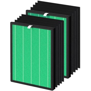 Imagem de CHAMONNY Substituição de filtro Airmega 100, compatível com purificador de ar Coway Airmega 100, HEPA verdadeiro 3 em 1 e filtros de desodorização (filtro Airmega 150 2 unidades)