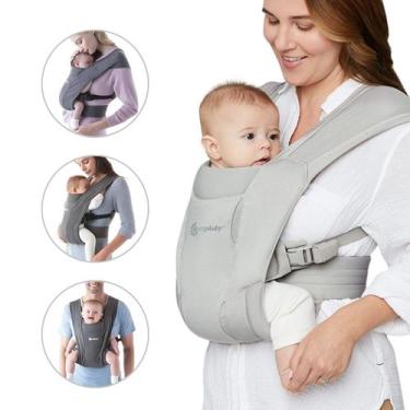 Imagem de Canguru Bebê 3 Posições Ergonômico Embrace Mesh Ergobaby, Preto