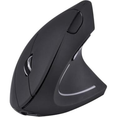 Imagem de Mouse Vertical Ergonômico Sem Fio Óptico 2.4ghz Wireless 2400dpi 6 Botões