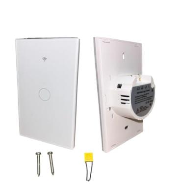Imagem de Interruptor Touch Led 1 Tecla Lite Wi-fi Novadigital Smart Home Google Home Alexa Automação Residencial