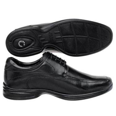 Imagem de Sapato Jota Pe Social 3D Vision Com Cadarço Masculino Em Couro