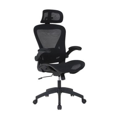 Imagem de Cadeira de Escritório Presidente Giratória Zenith Preta