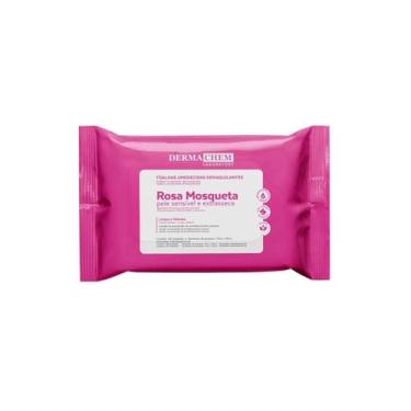 Imagem de Toalha Umedecida Demaquilante Rosa Mosqueta - Derma Chem