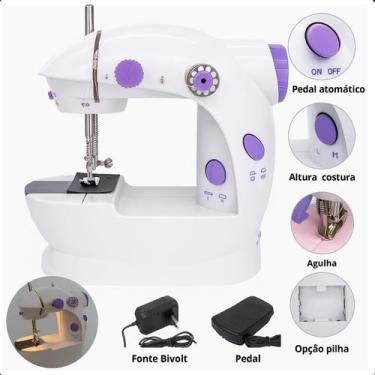 Imagem de Máquina de Costura Portátil, Compacta, Funcional e Perfeita para Casa 