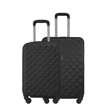 Imagem de Kit Conjunto 2 Malas Rígidas 360° Mala de bordo 10kg e Média 23kg Gladiador D1PM